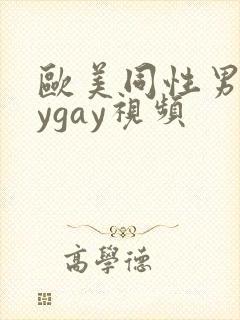 欧美同性男boygay视频封面