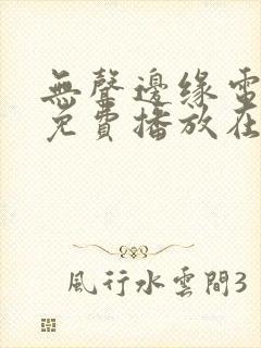 无声边缘电视剧免费播放在线观看