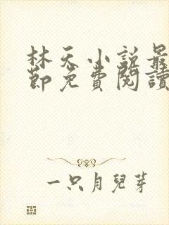 林天小说最新章节免费阅读全文