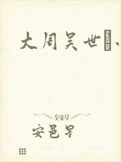大周吴世璠小说