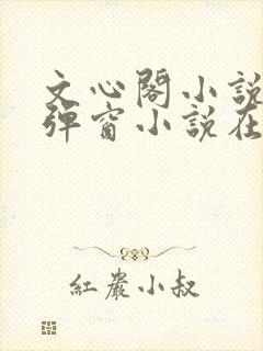 文心阁小说_无弹窗小说在线免费阅读封面