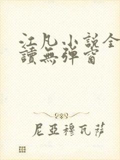 江凡小说全文阅读无弹窗封面