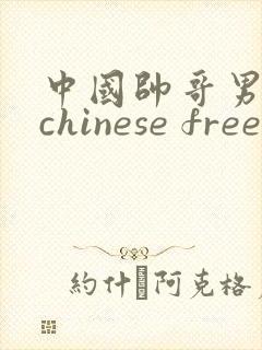 中国帅哥男同志chinese free video