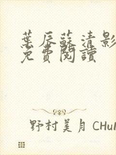 叶辰苏清影全文免费阅读