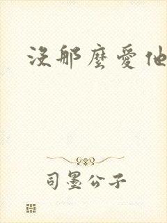 没那么爱他封面