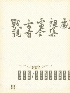 战士电视剧免费观看全集