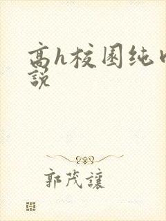 高h校园纯肉小说