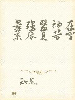 最强医神在都市叶辰夏若雪孙怡