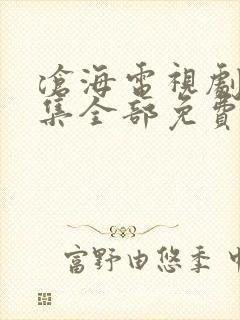 沧海电视剧48集全部免费播放