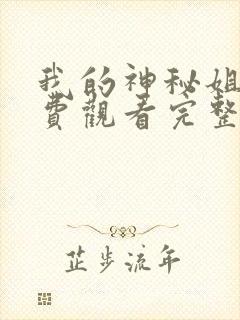 我的神秘姐姐免费观看完整版在线全集封面