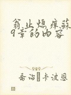 翁止熄痒苏钥第9章的内容