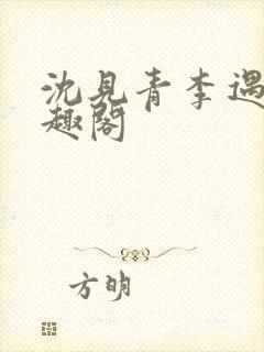 沈见青李遇泽笔趣阁封面