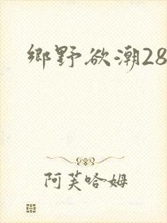 乡野欲潮28章