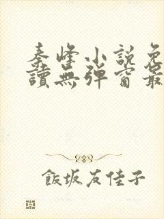 秦峰小说免费阅读无弹窗最新章节