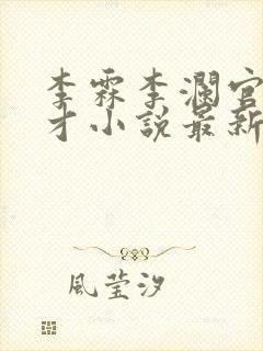 李霖李澜官场奇才小说最新更新