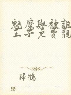 魅魔与被诅咒的王子免费观看封面