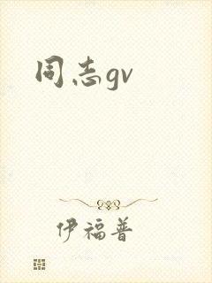 同志gv封面