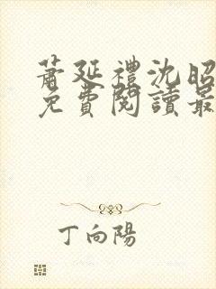 萧延礼沈昭全文免费阅读最新章节