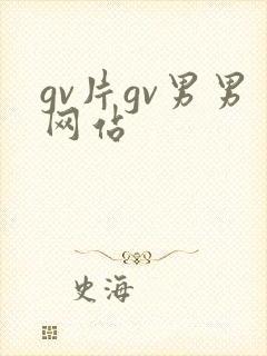 gv片gv男男网站
