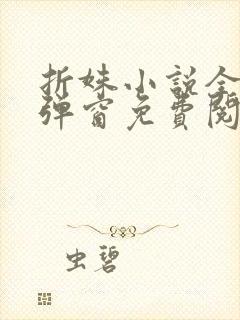 折姝小说全文无弹窗免费阅读