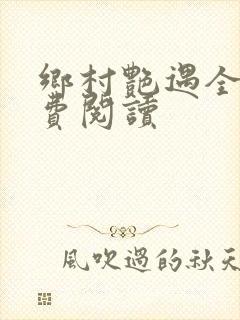 乡村艳遇全文免费阅读封面