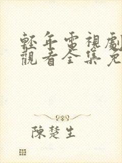 轻年电视剧在线观看全集免费播放