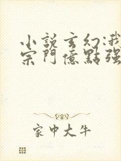 小说玄幻:我的宗门亿点强封面