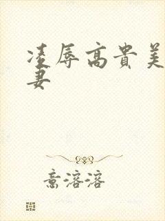 凌辱高贵美丽人妻