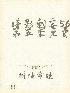 暗影刺客567第五季免费观看封面