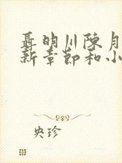 聂明川陈月见最新章节和小说阅读