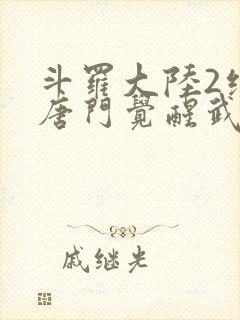 斗罗大陆2绝世唐门觉醒武魂