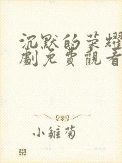 沉默的荣耀电视剧免费观看全集完整版