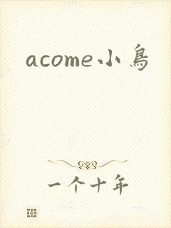 acome小鸟