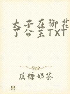 太子在御花园要了公主TXT