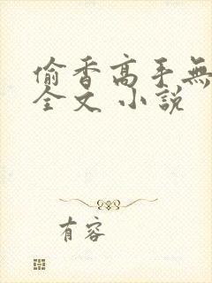 偷香高手无删减全文 小说