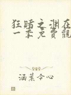 狂赌之渊在线第一季免费观看动漫封面