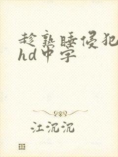 趁熟睡侵犯人妻hd中字