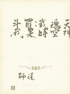 斗罗:武魂天使,我是时空神王