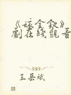 《嫁金钗》电视剧在线观看免费高清