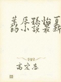 叶辰孙怡夏若雪的小说最新章节