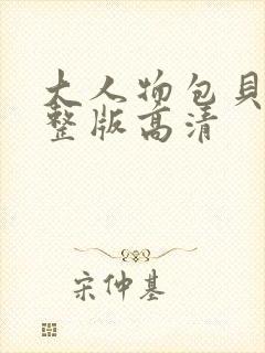 大人物包贝尔完整版高清