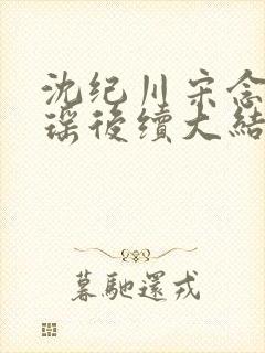 沈纪川宋念阮梦瑶后续大结局