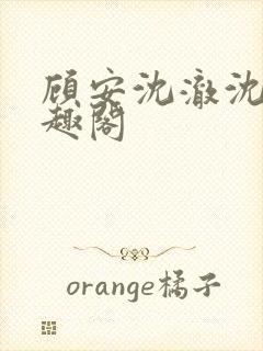 顾安沈澈沈清笔趣阁封面