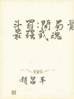 斗罗:开局觉醒最强武魂