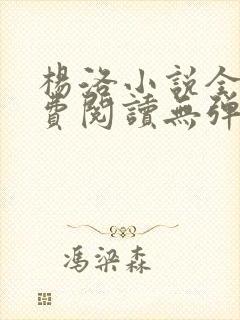 杨洛小说全文免费阅读无弹窗最新章节