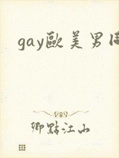 gay欧美男同封面