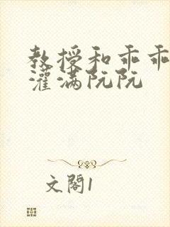 教授和乖乖女H灌满阮阮