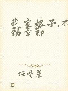 我家娘子,不对劲章节