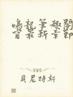 鸣龙笔趣阁无弹窗最新章节封面