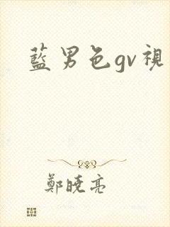 蓝男色gv视频